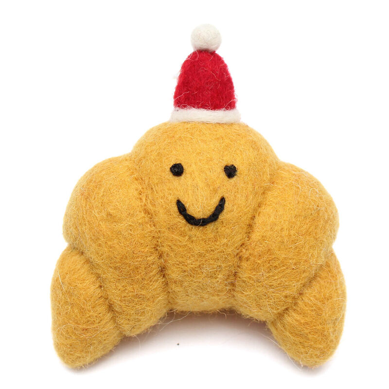 Amica Felt Christmas Croissant 9cm image number 0